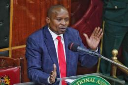 Interior Cabinet Secretary Kithure Kindiki.