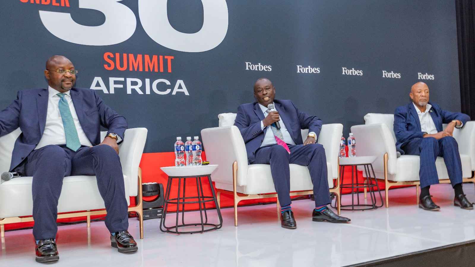 DP Rigathi Gachagua during the second edition of the Forbes 30 Under 30 Africa Summit in Botswana.