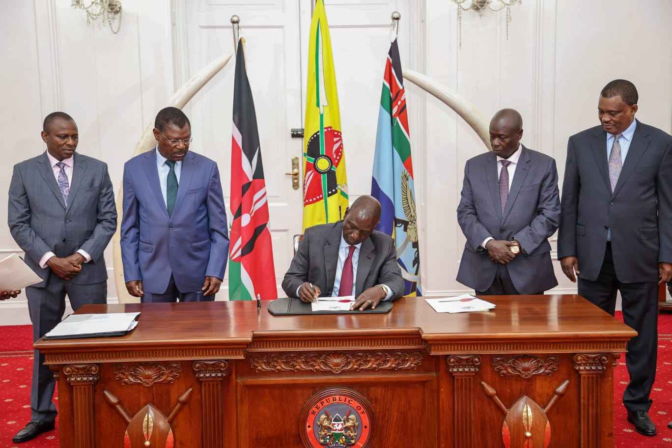 President William Ruto assents to the Division of Revenue Bill 2023.