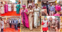 Mathira MP Eric Wamumbi visited the family of Murang'a woman representative Betty Maina over his intent to marry her.