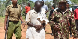 File image of Pastor Zablon Wa Yesu in police custody.