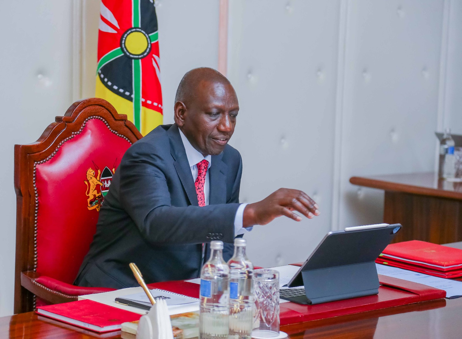 File Image of President William Ruto at State House.