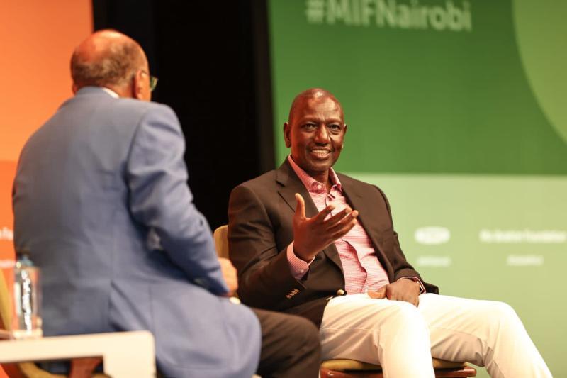 File Image of President William Ruto.