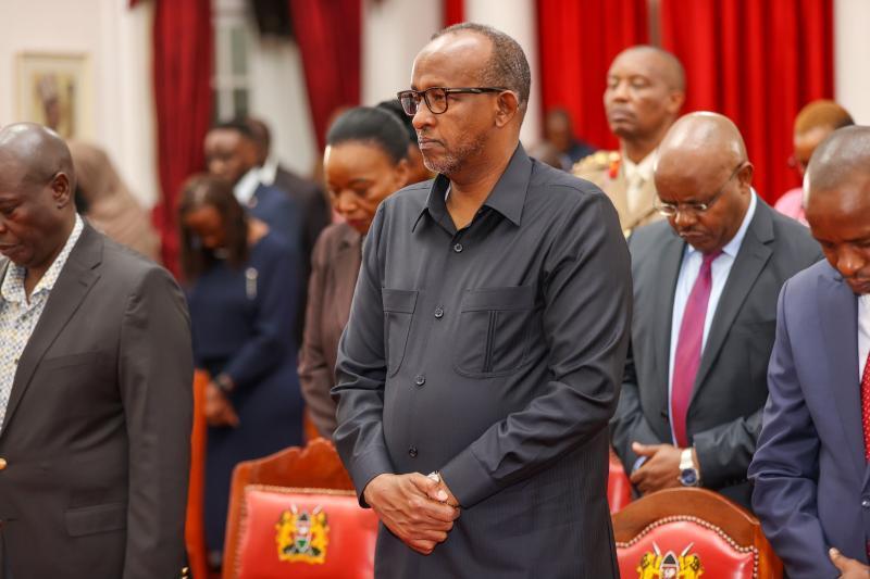 File Image of Defence Cabinet Secretary Aden Duale.