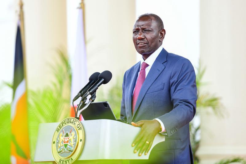 File Image of President Willaim Ruto.