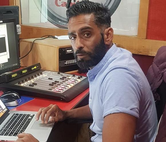 Capital FM presenter Fareed Khimani