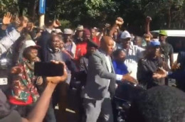 Maina Njenga arrives at the DCI Headquarters on Thursday, May 25, 2023.