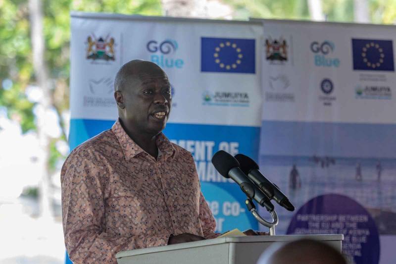 Deputy President Rigathi Gachagua in Mombasa County.