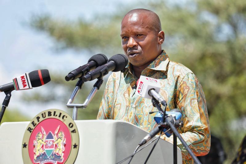 File image of Interior CS Kithure Kindiki.