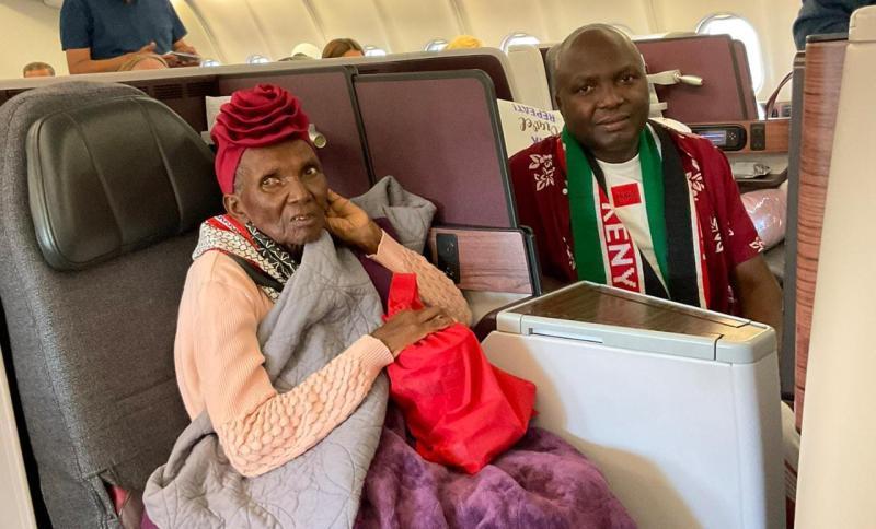Donald Kipkorir's mother Katarina died on Saturday, May 27.