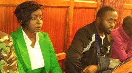 Jacque Maribe and her former Lover Jowie Irungu.