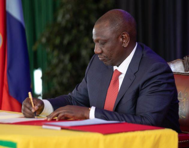 File image of President William Ruto.