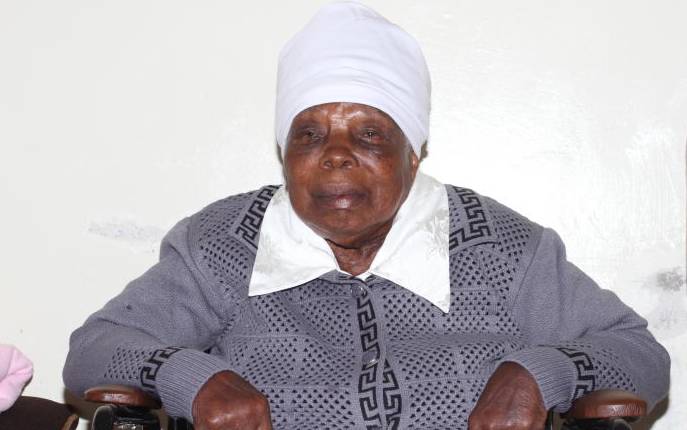 Dedan Kimathi's Widow Mukami Kimathi. IMAGE/ FILE
