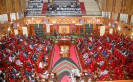 A parliamentary session during the voting for the Finance Bill 2023 on Wednesday, June 14.