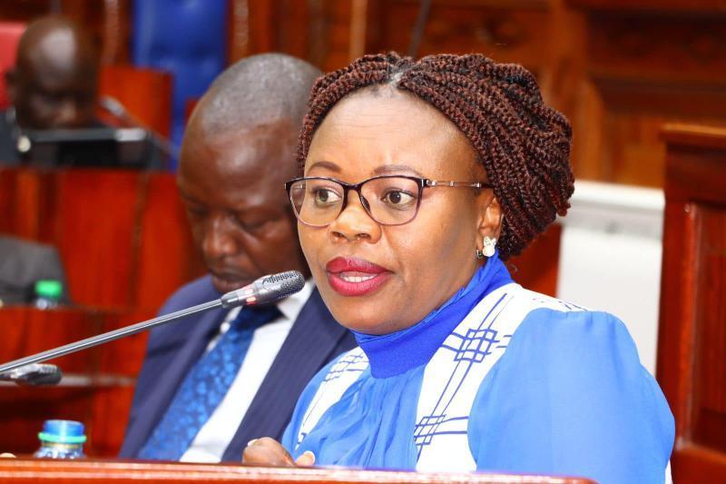 File Image of Githunguri MP Gathoni Wamuchomba.
