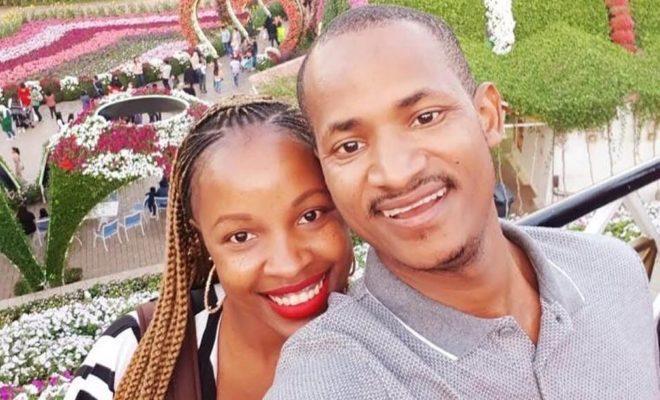 MP Babu Owino and his wife Fridah Muthoni Ongili.