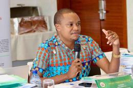 Molo MP Kuria Kimani, the Chair of the Finance Committee.