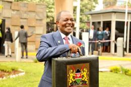 File image of Treasury CS Njuguna Ndung'u.