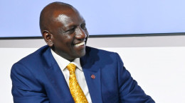 President William Ruto while in Paris, France.