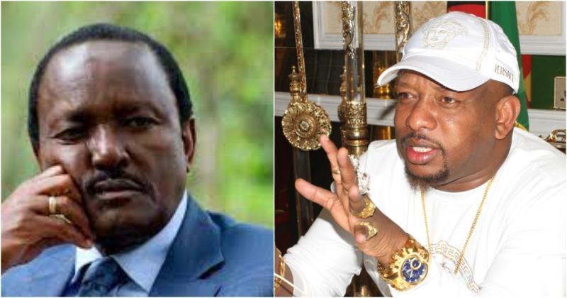 Collaged photos of Wiper Party leader Kalonzo Musyoka and former Nairobi governor Mike Sonko.