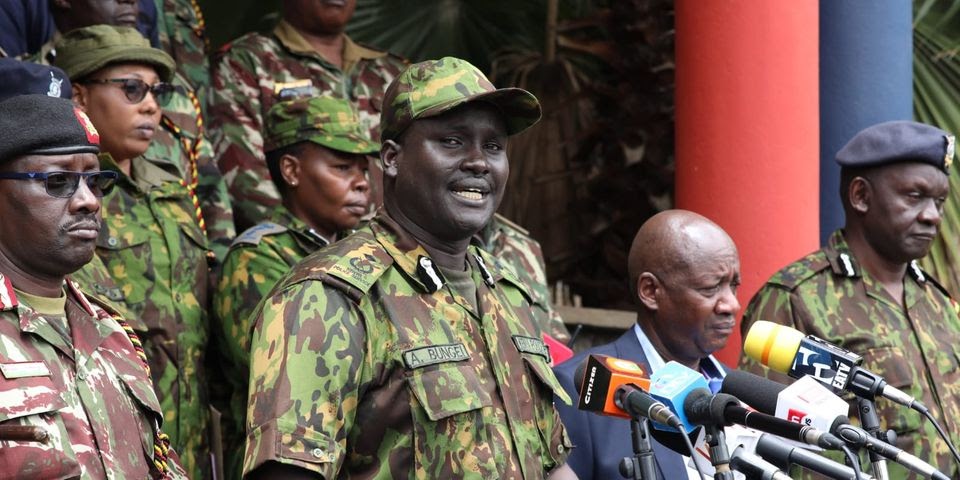 Nairobi Police Commander Adamson Bungei.