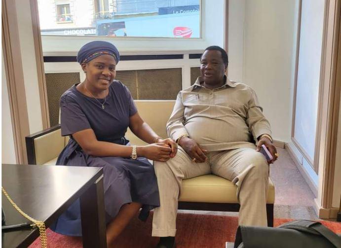 Cotu secretary general Francis Atwoli and his wife Mary Kilobi.