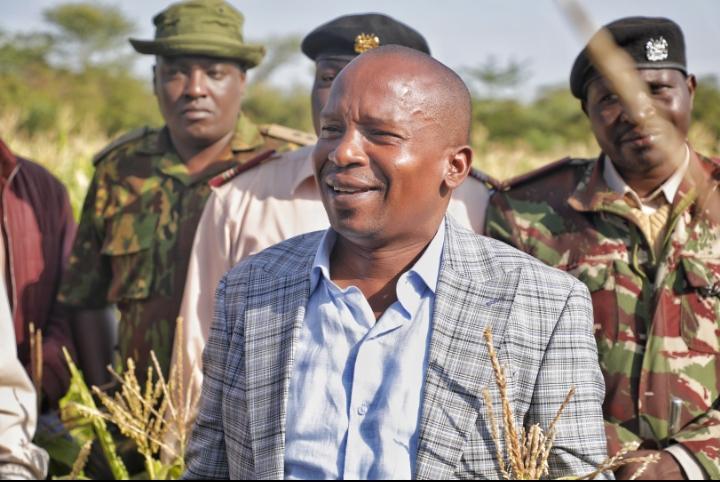 Interior CS Kithure Kindiki during his tour of Baringo County on Monday, July 24, 2023.