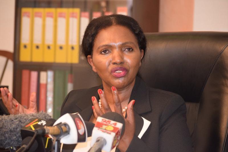 File image of Nakuru Senator Tabitha Karanja.