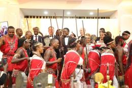 CS Namwamba Hosts WRC Safari Rally Drivers for Dinner at Weston Hotel.