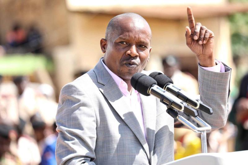 File Image of Interior CS Kithure Kindiki.