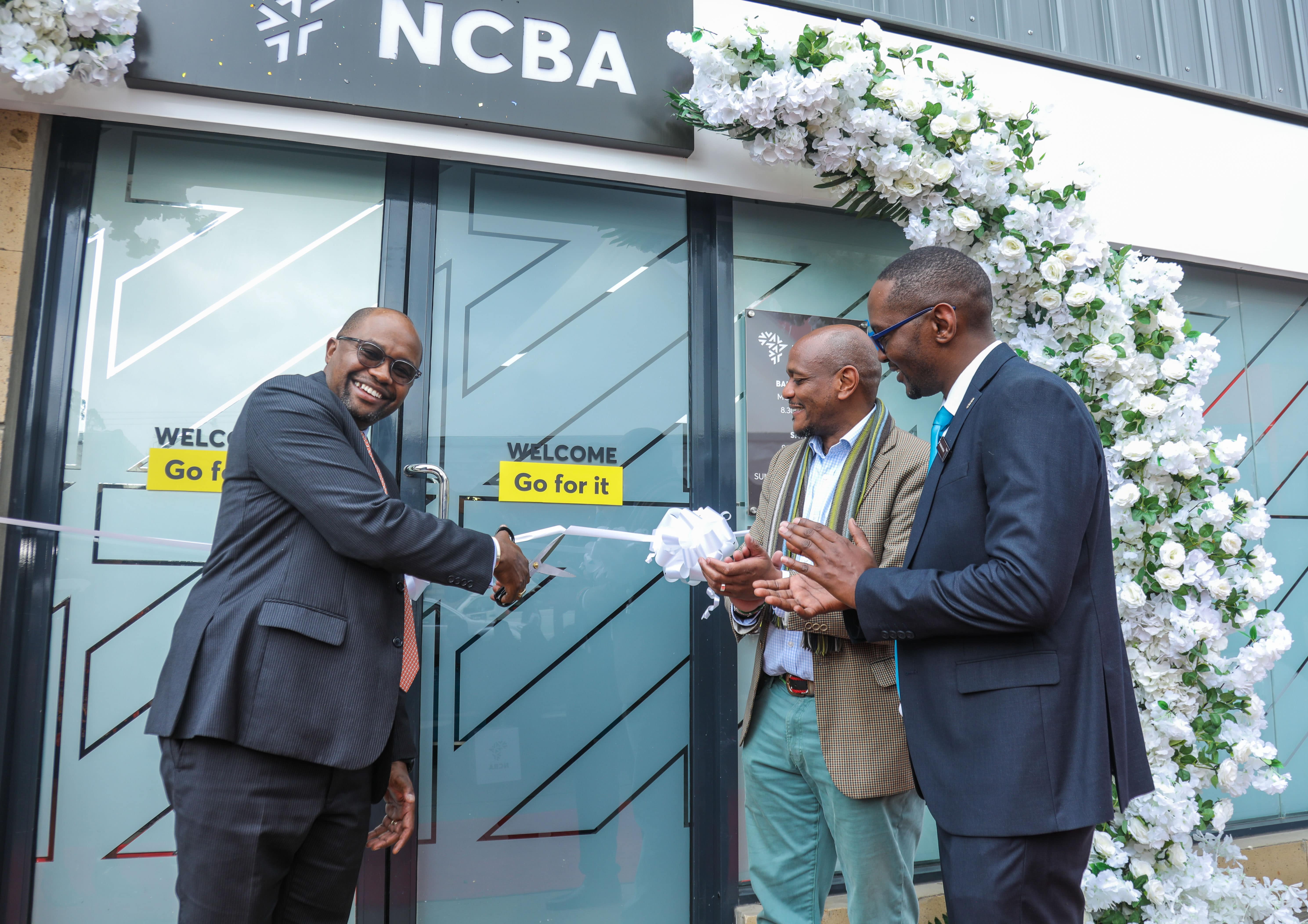 File image of the Kahawa Sukari NCBA Bank branch opening.