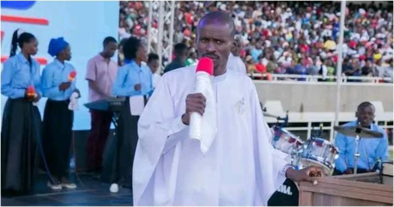 Pastor Ezekiel Odero at a past crusade.
