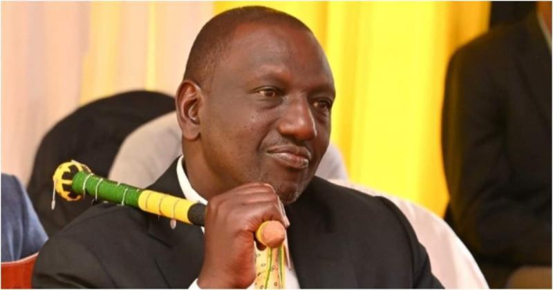 File photo of President William Ruto.
