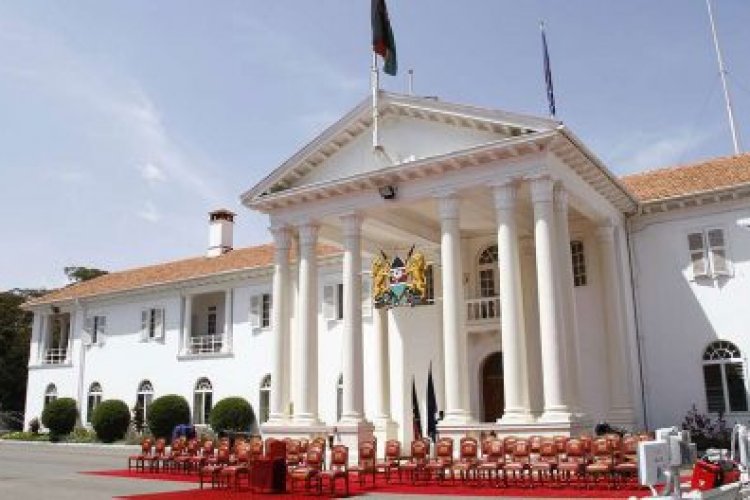 File Image of State House, Nairobi.