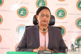 File image of Chief Justice Martha Koome.