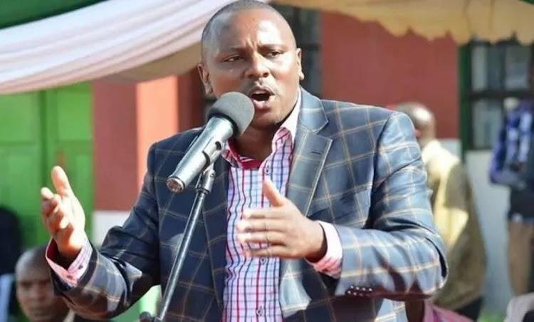 File image of Kikuyu MP Kimani Ichung'wah.