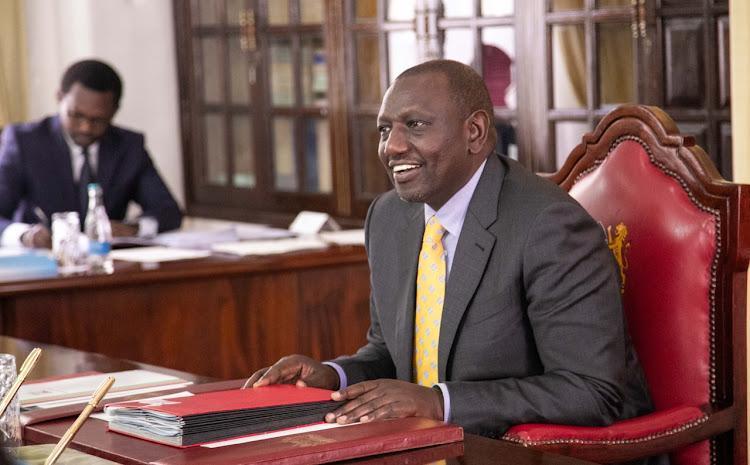 File image of President William Ruto.