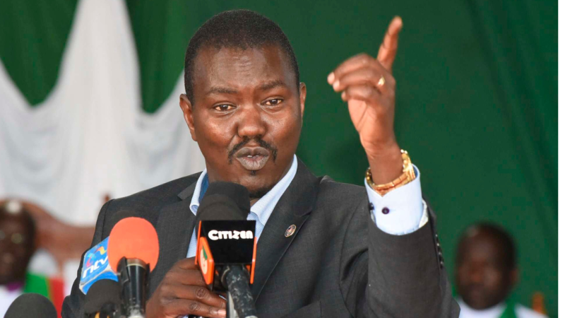 File image of Uasin Gishu Senator Jackson Mandago.
