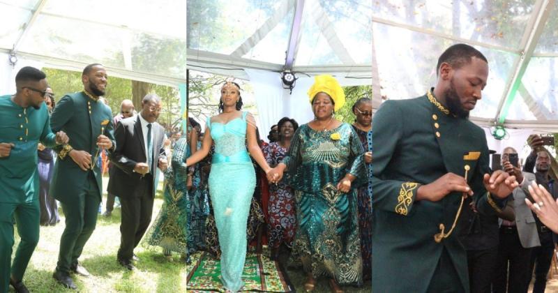Alvin Wetang'ula wedded on Saturday, August 26.