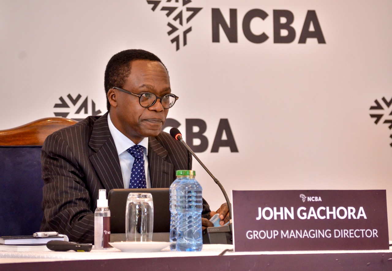File image of NCBA Bank Managing Director John Gachora
