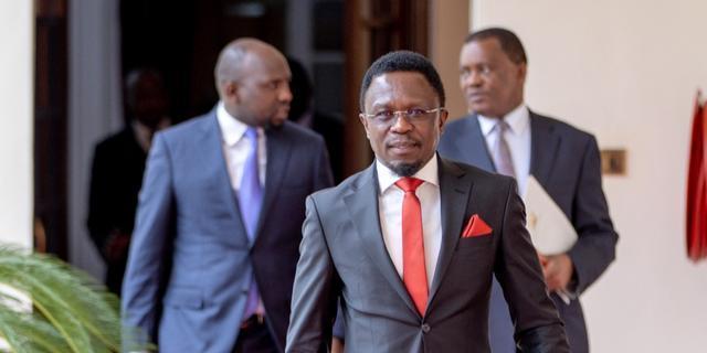 File image of Sports CS Ababu Namwamba.