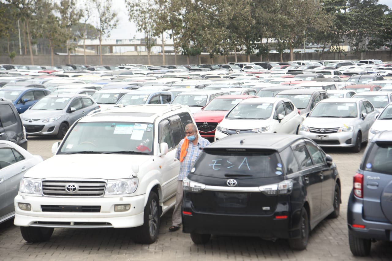 Cars among the cargo set for auction,