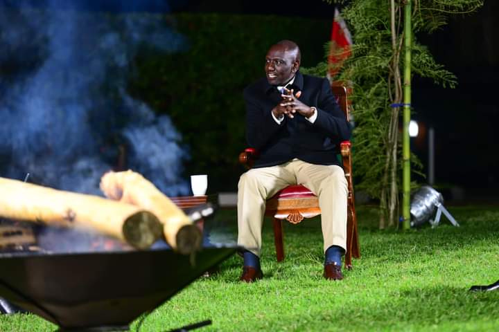President William Ruto at an Interview at Sagana State Lodge on Sunday, June 6, 2023.