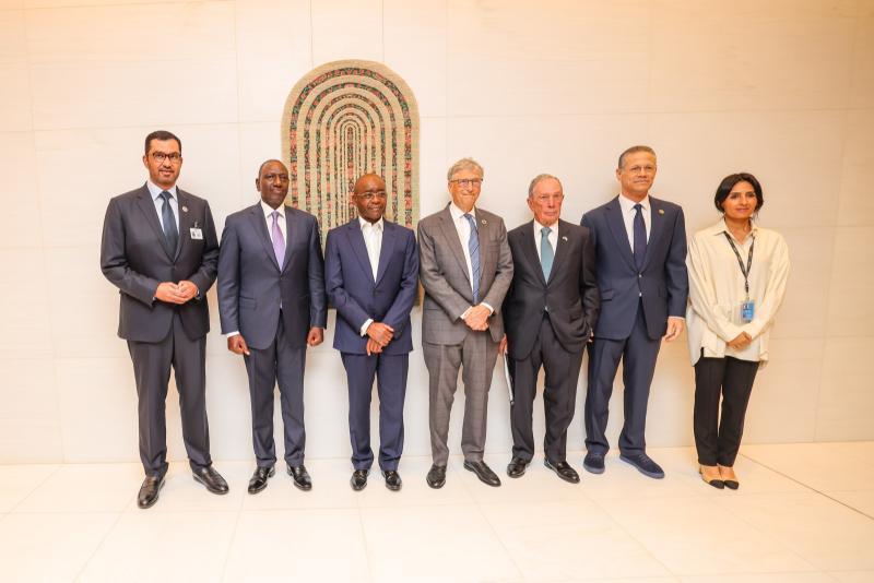 President Ruto meets Microsoft Founder Bill Gates.