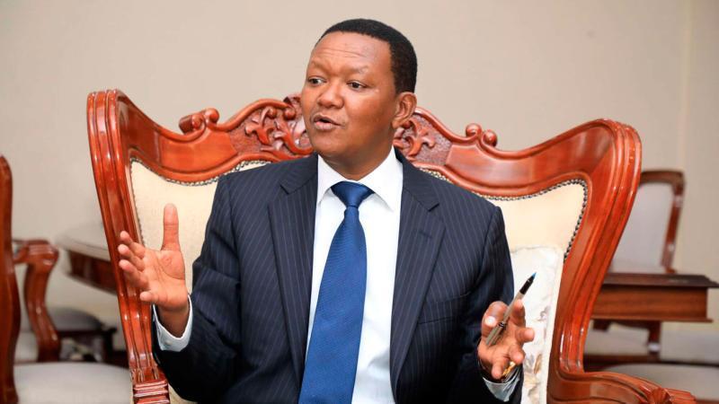 File image of CS Alfred Mutua