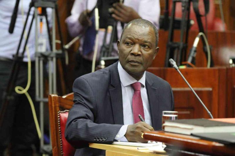 File image of Treasury CS Njuuna Ndung'u