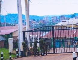 Heavy Security Presence at Nyamira county Assembly.