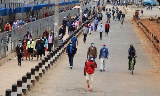 Kenya Railways Bus Station.