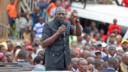 File Image of President William Ruto in Kiambu County.