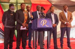 File image of Azimio leader Raila Odinga.